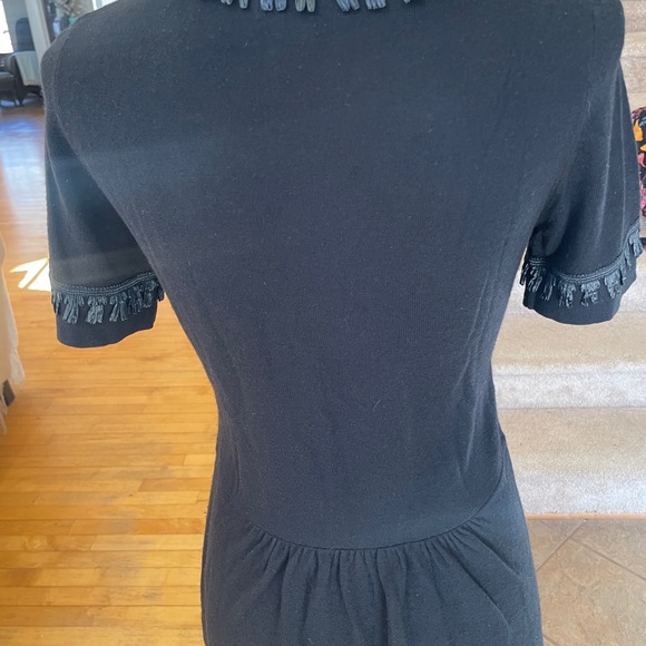 Burberry black sweater with fringe  - Size small - Picture 4 of 7